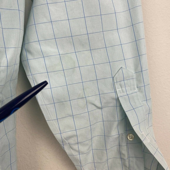 Brooks Brothers Men's 16 32/33 (Large) REGENT Non Iron Button Up Check *Read - Picture 4 of 6